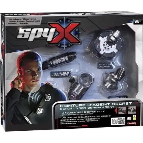 Jeu D'espion - Lansay - 21085 - Spy X - Ceinture D'agent Secret