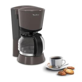 Moulinex Cafetiere Filtre 1.25 L, 15 Tasses, Réservoir Transparent, Anti-Goutte, Maintien Au Chaud, Arret Automatique, Rio Fg17