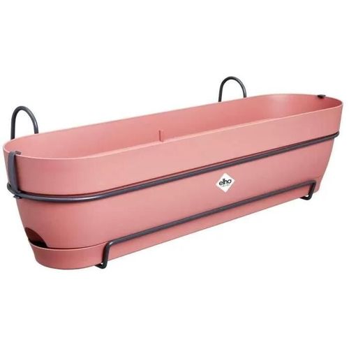 Planteur Rectangle Vibia - Plastique - Réservoir - Ø70 - Rose Poussière