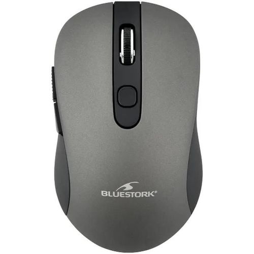 BLUESTORK Metal - Souris - 6 boutons - sans fil - récepteur sans fil USB
