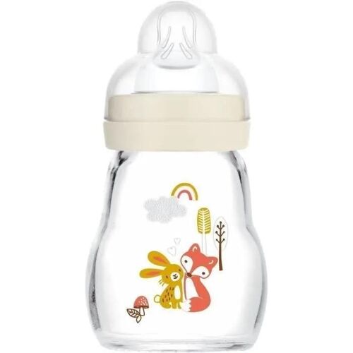 Biberon Verre 1er Âge 170ml Décor Arbre