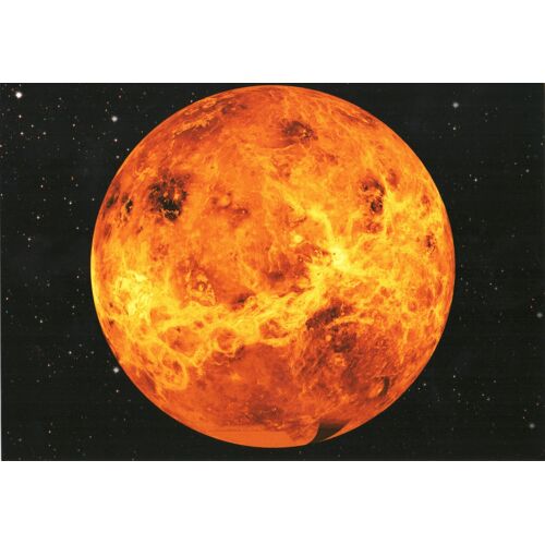 Vue Radar De La Planète Vénus - Photo Nasa
