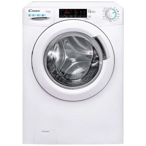 Machine à laver hublot Candy SMART Pro CS1412TME/1-47 - 60x66.5x85 cm (lxpxh) - 75 litres - 12 kg - 1400 tours/min - blanc