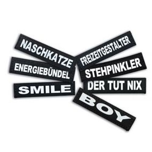 2 Stickers Velcro Julius-K9, Xs, Danger! - 151716