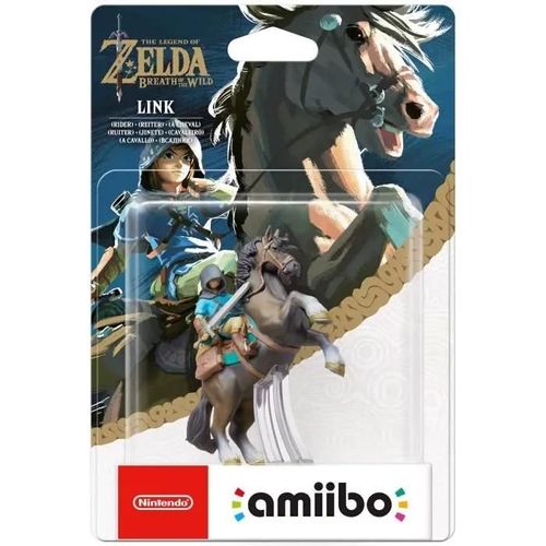 Amiibo The Legend Of Zelda: Breath Of The Wild Link À Cheval
