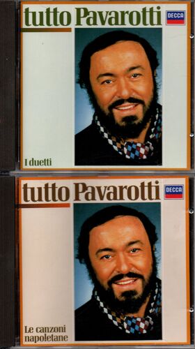 Tutto Pavarotti - Le Romanze - Le Canzoni Italiane - I Duetti  - Le Canzoni Napoletane - I Canti Per Natale - 5 C D  - Decca