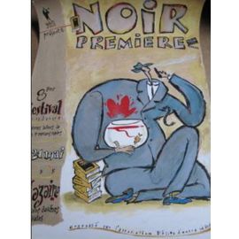 Saint Nazaire : 6 Affiches Festival Du Crime/Délits DEncre 1990/97. (Expédiés Roulées Dans Boite)
