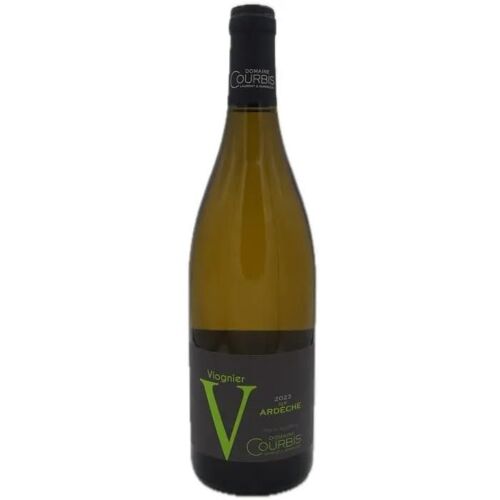 Domaine Courbis 2023 Ardeche Viognier - Vin Blanc De La Vallée Du Rhône