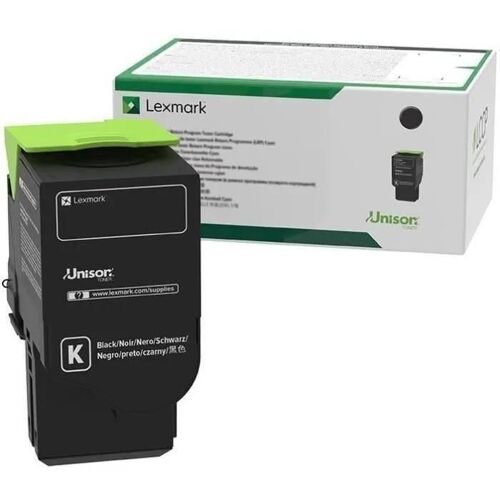Lexmark - Noir - original - cartouche de toner LCCP, LRP - pour Lexmark C2325dw, C2425dw, C2535dw, MC2325adw, MC2425adw, MC2535adwe, MC2640adwe