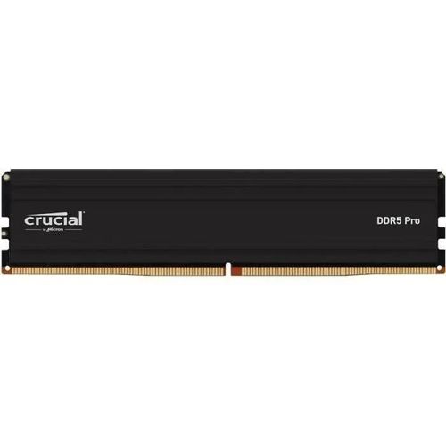 MÉMOIRE RAM - CRUCIAL - PRO DDR5 - 24GO - DDR5-6000 - UDIMM CL48 (CP24G60C48U5)