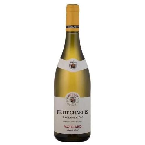 Moillard Grappes D'or 2022 Petit Chablis - Vin Blanc De Bourgogne