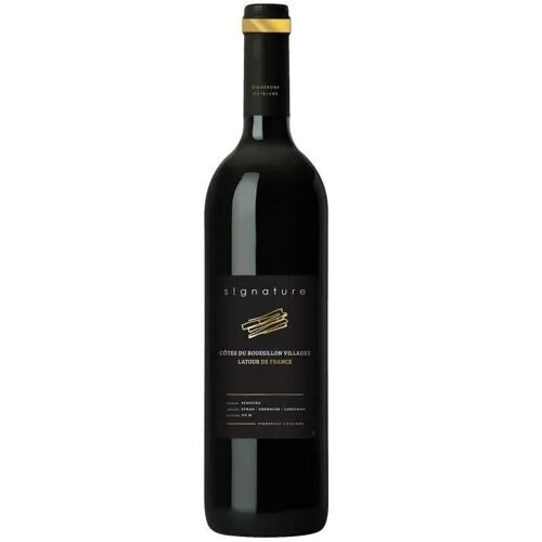 Signature Latour De France 2021 Côtes Du Roussillon Villages - Vin Rouge De Languedoc