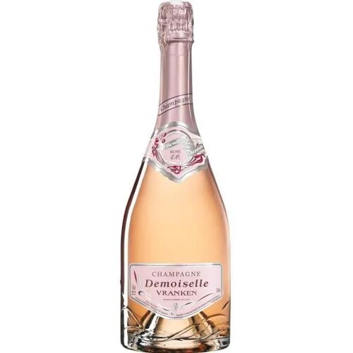 Demoiselle Vranken Rosé E.O, Non Mill, A.O.P Champagne Brut Rosé