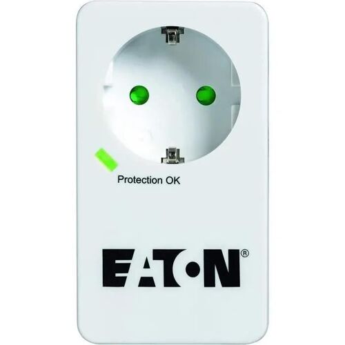 Eaton Protection Box 1 DIN - Protection contre les surtensions - CA 220-250 V - 4000 Watt - connecteurs de sortie : 1 - blanc