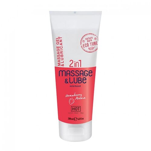 Lubrifiant Et Gel De Massage 2 En 1 - Toucher Soyeux