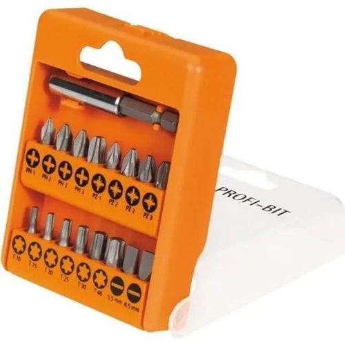 AEG Powertools Profit-Bit: 17 embouts de vissage assortis longueur 25 mm SL/PH/PZ/TX - 4932399495