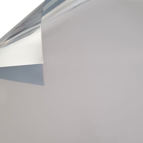 Easyprotec Film miroir de fenêtre amovible 90x250 cm Argenté EasyProtec