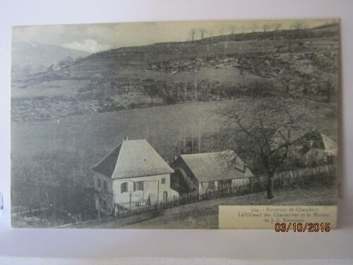 Cpa 73 Chambery Le Coteau Des Charmettes Et La Maison De J J Rousseau - Non Écrite