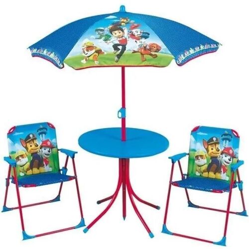 Salon de jardin enfant Pat Patrouille