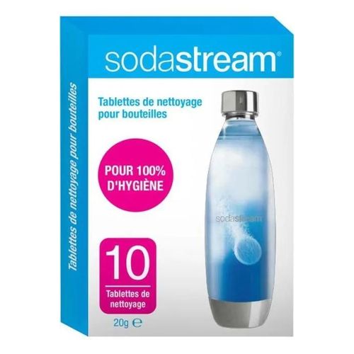 SodaStream - Tablettes nettoyantes - pour machine à soda (pack de 10)