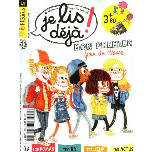 Je Lis Déjà 336 Mon Premier Jour De Classe