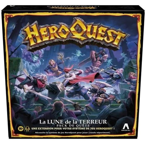 Avalon Hill Heroquest Pack De Quête La Lune De La Terreur,