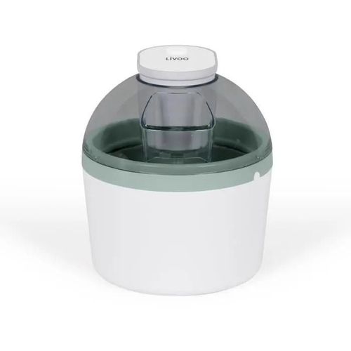 Livoo DOM461 - Sorbetière - 1 litre - 12 Watt - blanc