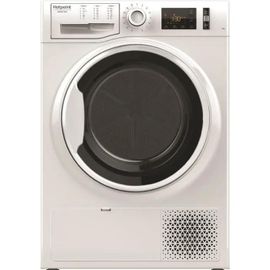 Sèche-linge Hotpoint Ariston NT M11 91WK EU - 59.5x65.5x84.9 cm (lxpxh) - chargement frontal - blanc/noir