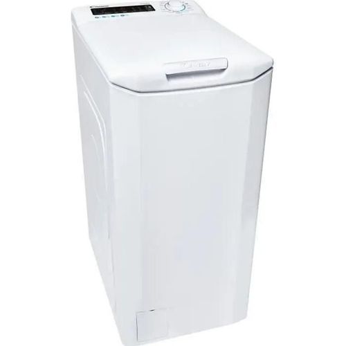 Machine à laver Candy SMART CSTG 27TMVE/1-47 - 40.5x60x85 cm (lxpxh) - chargement par le dessus - 46 litres - 7 kg - 1200 tours/min - blanc