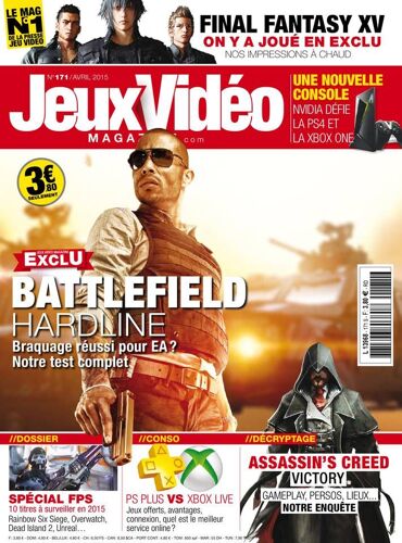 Jeux Vidéo Magazine N°171 Avril 2015 