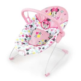 Disney Baby Transat Minnie Spotty Dotty Avec Vibrations Et Arche De Jeux