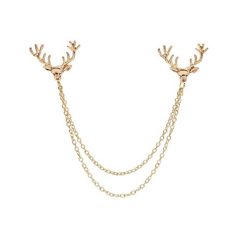 Broches De Mode Pour Hommes, Broche Haut De Gamme, Pompon De Cerf, Joréinitialisation, Col De Chemise, Épingle Boutonnée, Accessoires Masculins, Chaud, 2018