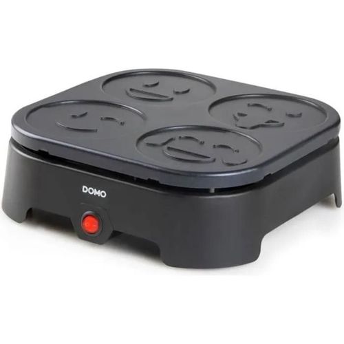 DOMO DO8718P - Crêpière - 600 Watt