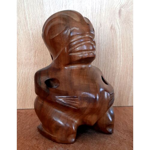 Tiki Polynesien En Bois
