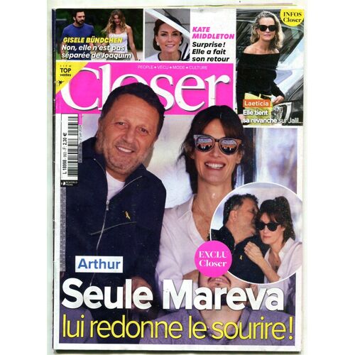 Closer - N°993 : Arthur - Seule Mareva Lui Redonne Le Sourire !