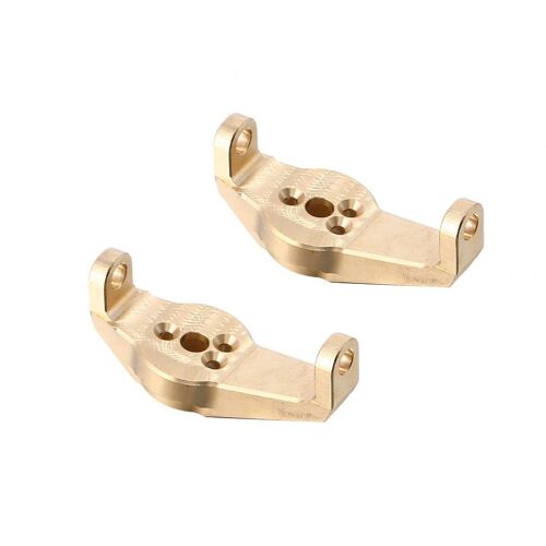 Ensemble De Contrepoids En Laiton Robuste, Boîtier D'essieu D'entraînement De Portail, Support De Pare-Chocs Pour Chenille 1/10 Rc Traxxas Trx4 Trx6, Pièces De Mise À Niveau