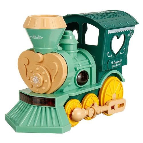 Mini Jouet De Train En Abs Pour Enfants, Robuste, Durable, Anti-Chute, Mignon, Outil Éducatif, Voiture Avec Lumières Et Musique Dynamique, Cadeau Pour Enfants