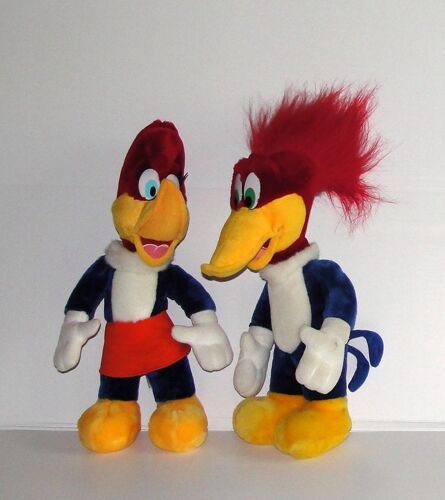 Woody Woodpecker Monsieur Et Madame Woodywoodpecker Peluches Walter Lantz Prod Port Aventura  32cm
