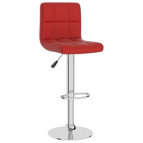 Vidaxl Tabouret De Bar Rouge Bordeaux Similicuir