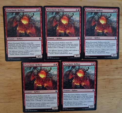 Pyroclastic Hellion // Monstruosité Pyroclastique (Renaissance De Zendikar)