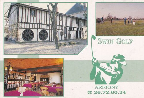 Swin Golf Mercenier Arrigny  Chambre Auberge Camping 