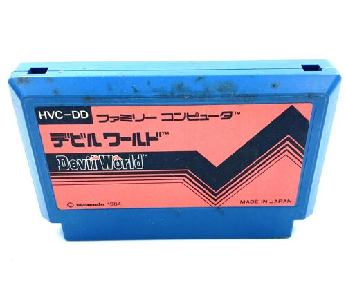 Devil World Jeu Nintendo Nes Famicom Occasion Version Ntsc-J (Japon)