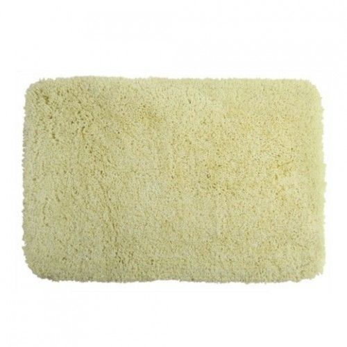 Tapis de bain - Microfibre - Antidérapant - HIGHLAND - 70x120cm - Jaune Clair SPIRELLA
