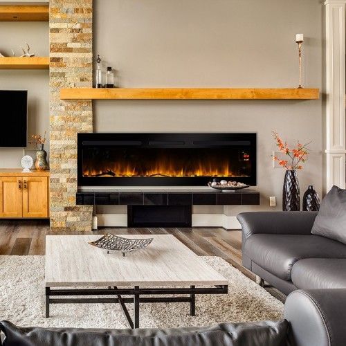 Cheminée électrique design à encastrer - 152 cm - Elysée 3XL CHEMIN' ARTE