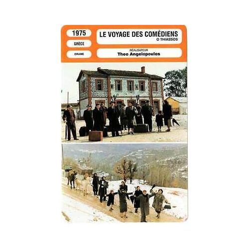 Fiche Monsieur Cinema Le Voyage Des Comédiens