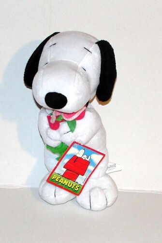 Snoopy Peanuts I Love You United Feature Peluche Doudou Chien Snoopy Bouquet De Fleurs 26 Cm