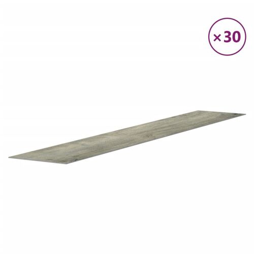 Panneaux muraux Aspect bois Gris PVC 4,12 m² vidaXL vidaXL