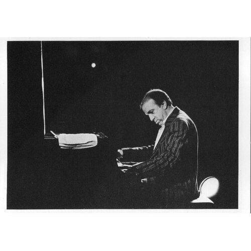 Carte Postale Jazz Martial Solal À Souillac En 1988, Tirage Limité 300 Exemplaires « L'aventure Carto »