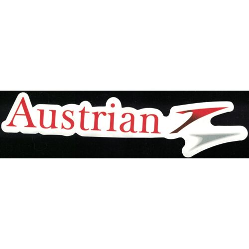 Autocollant Austrian Airlines Compagnie Aérienne Autrichienne