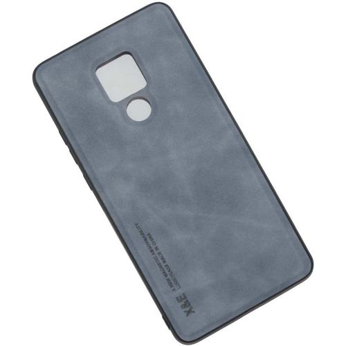 Coque Pour Huawei Mate 20 X - Case Housse Etui Plaque De Metal Integree Pour Huawei Mate 20 X - Bleu